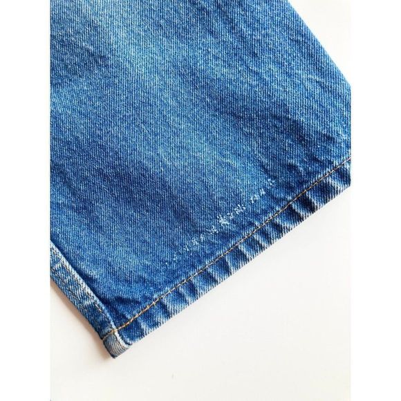 Men's Vintage 90'S LEVI'S 505 Orange Tab Medium Regular Fit Jeans, Size 35x30 - Picture 11 of 15